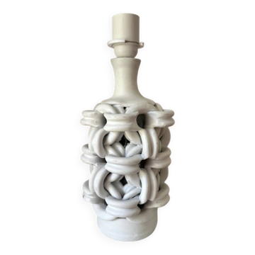 Danish studio pottery ceramic lamp, 1960s