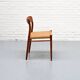Niels Möller Model 75 Paper Cord Dining Chairs