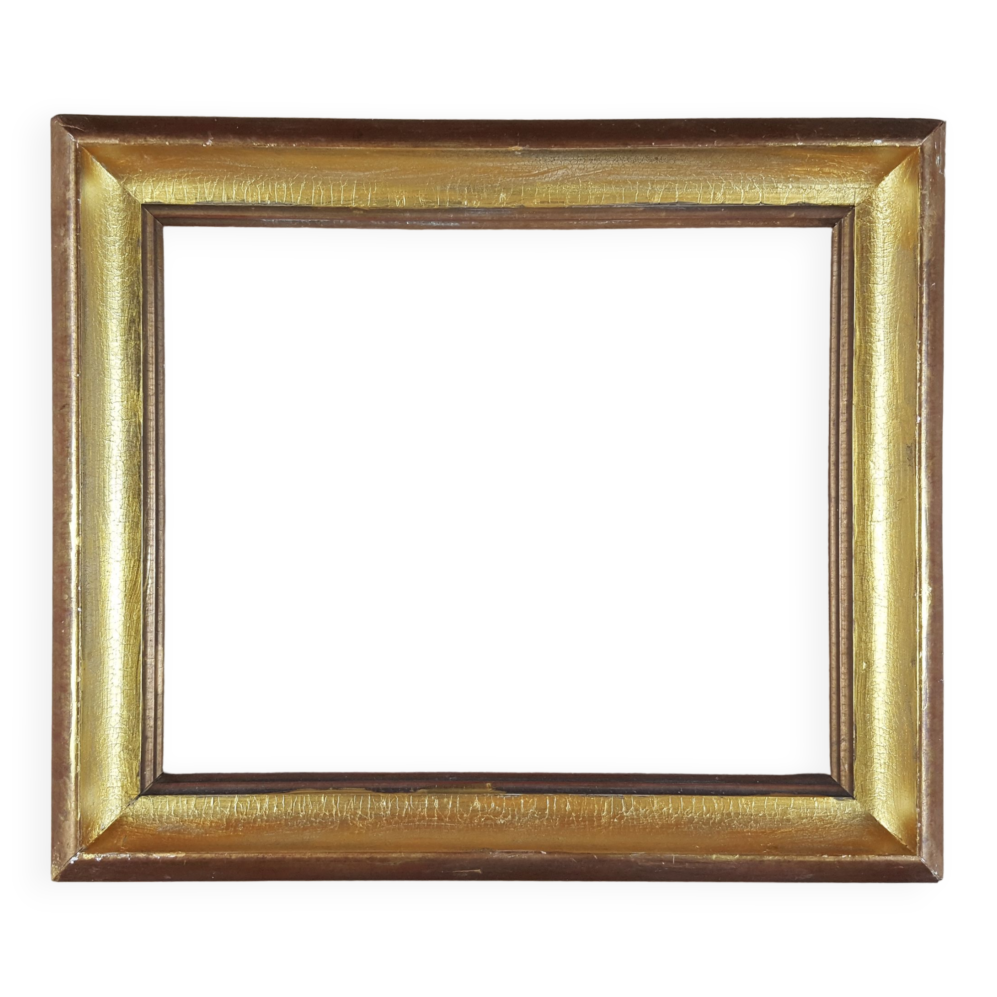 Old frame format 28 cm x 23 cm golden table painting 24