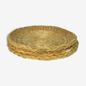 Collection of baskets, wall decoration or table basket
