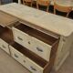 Commodity to 4 antique industrial drawers in 1900s oak