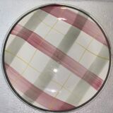 Set 5 flat plates Marellle Digoin