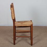 Set of 6 chairs, model Bauche no. 19, by Charlotte Perriand, 1950