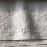 Old linen sheet monogram H G