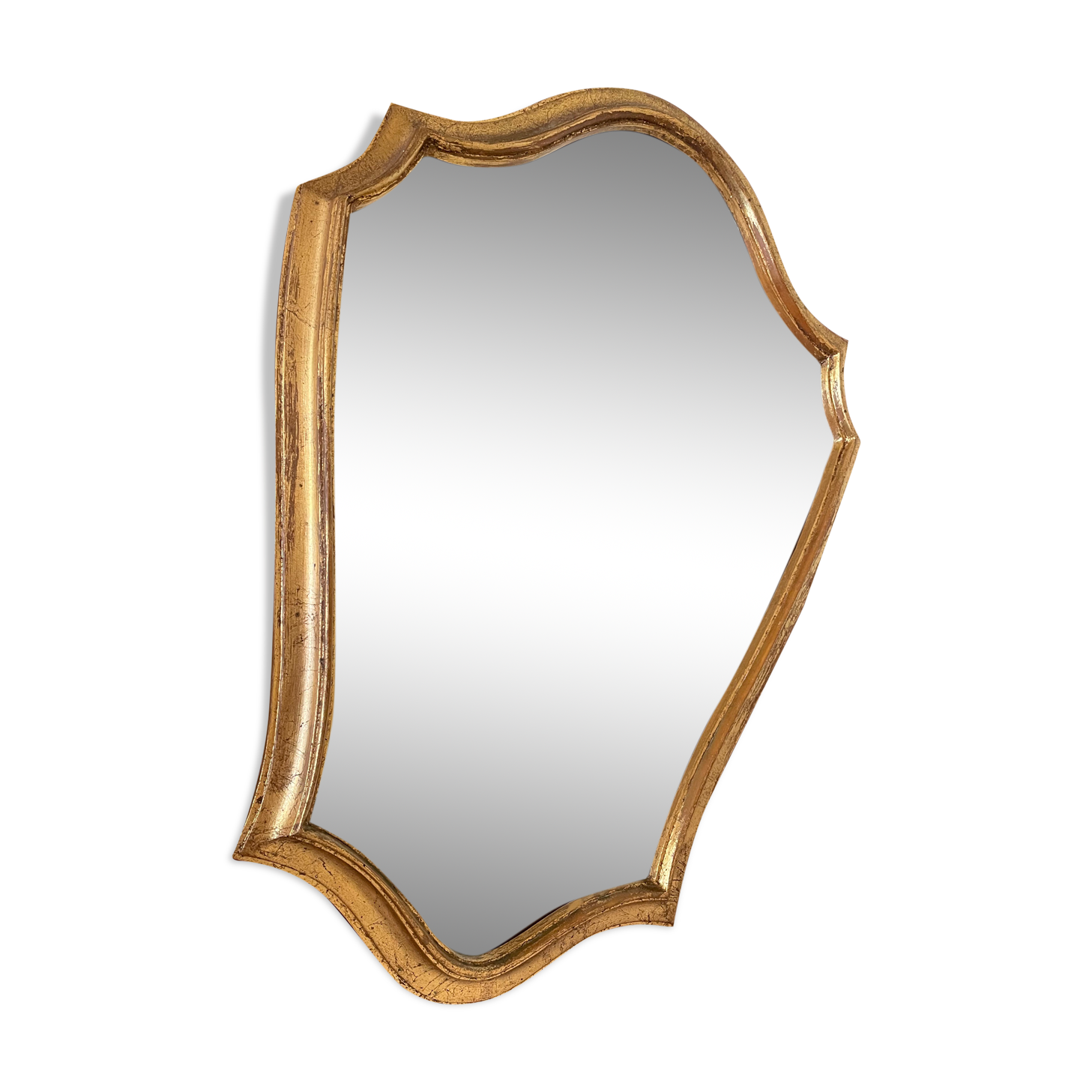 Vintage gold mirror 42 x 30