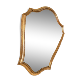 Miroir doré vintage 42 x 30