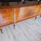 Art Deco sideboard in burr walnut from the 40s