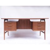 Bureau vintage scandinave en teck danois années 60
