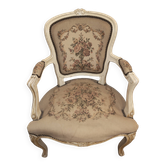 Fauteuil cabriolet Louis XV