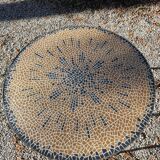 Berthold Muller mosaic round coffee table