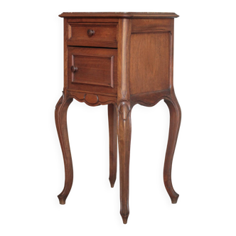 Table de chevet, table de nuit avec marbre, bout de canapé