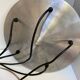 5-light vintage 70s chrome cascade pendant light