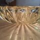 Large glass dish signed Pierre d'Avesn.
