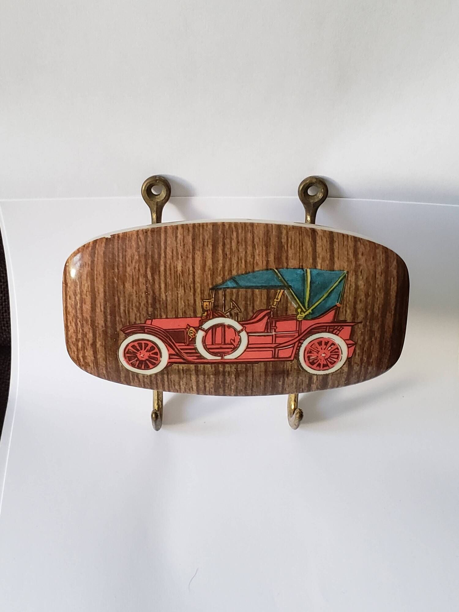 Vintage brass wall hook