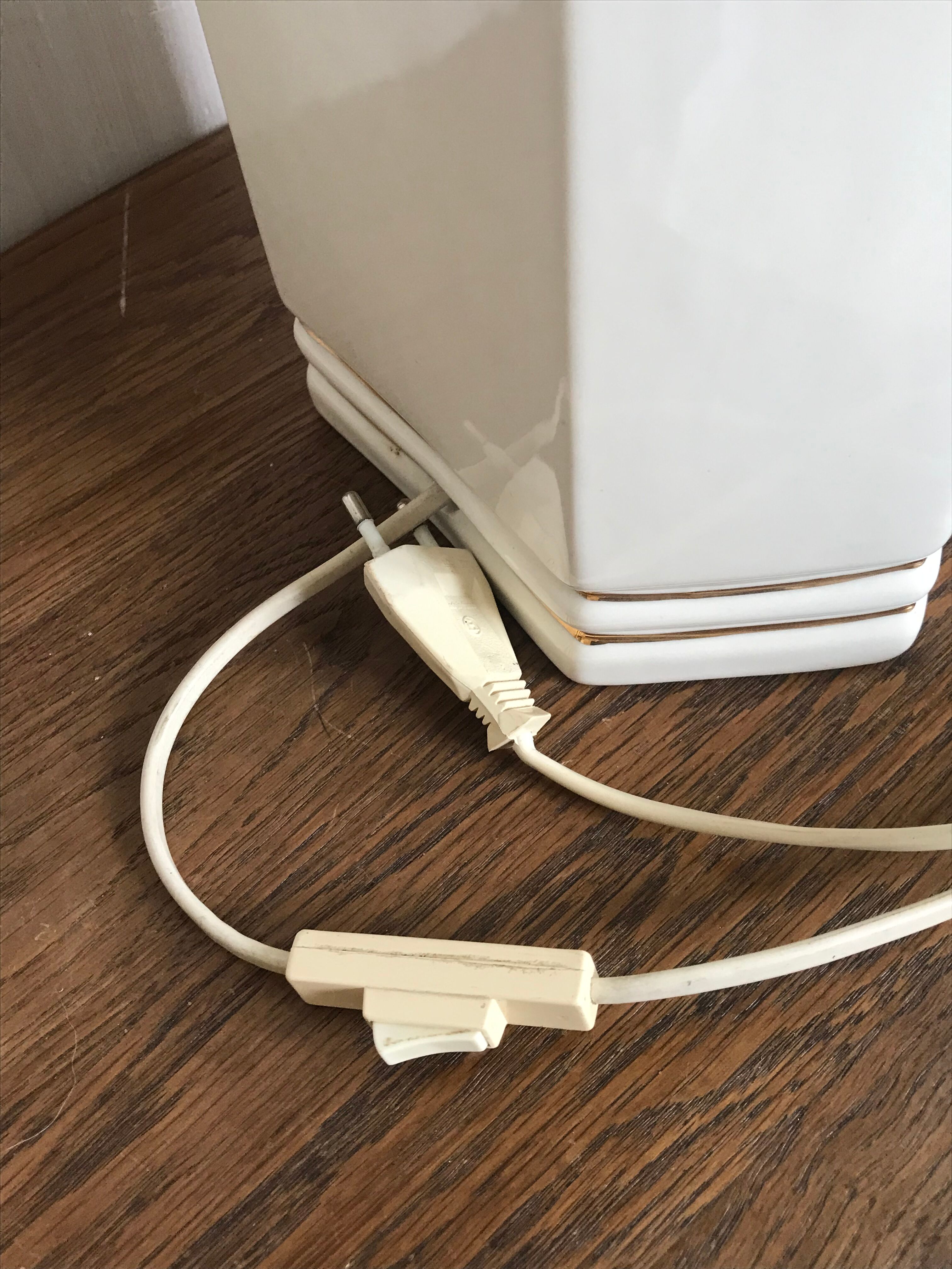 Vintage ceramic lamp