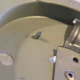 Vintage glass ceiling or wall lamp, Italy, 1960s