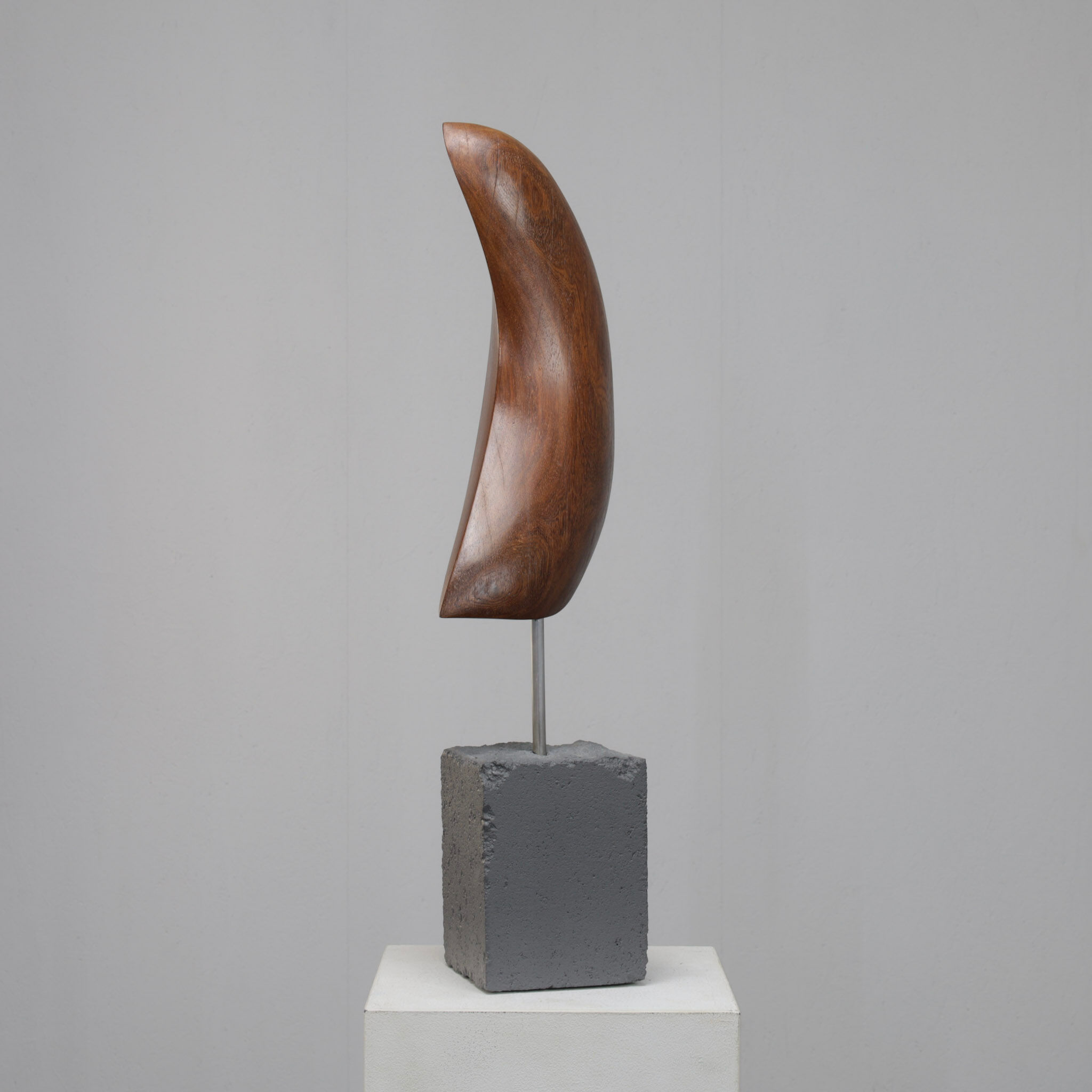 Organic abstract sculpture by Ineke van Zuuren, Netherlands, 1980s