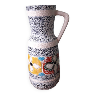 Vase vintage Germany  au motif floral