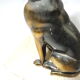 Greenhouse books sitting dog / signed Jamar / vintage