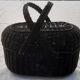 Small old Bussan style wicker basket