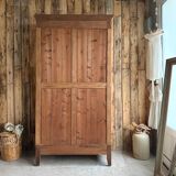 Art Deco display cabinet in oak (renovated)