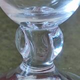 Set of 40 Daum France crystal glasses, Orval model