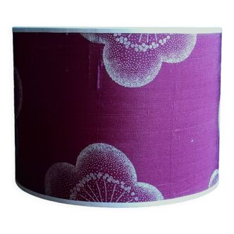 Vintage kimono silk lampshade