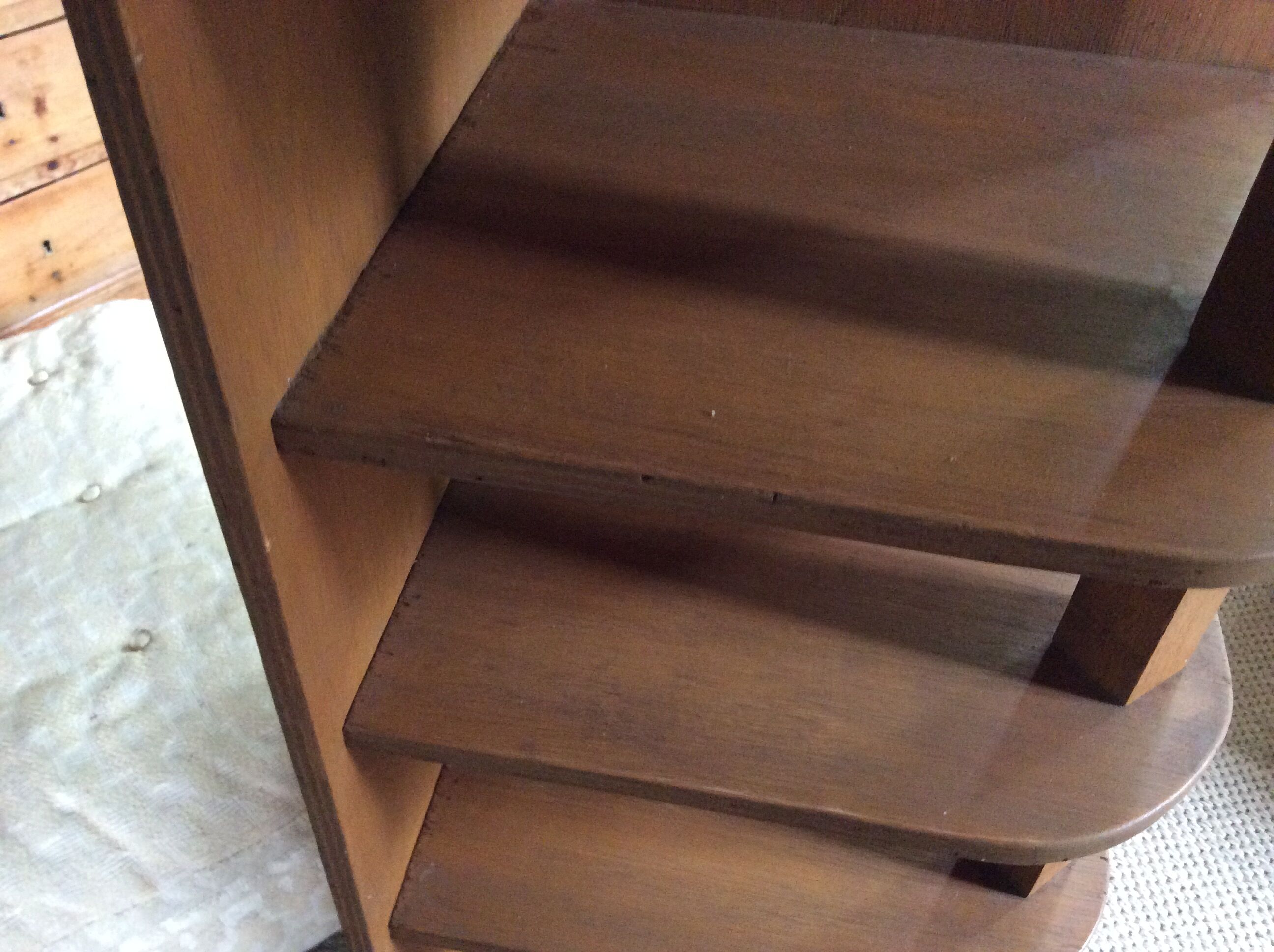Wooden shelf