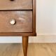 Tapered leg chest of drawers
