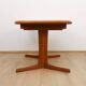 Teak dining table by Dyrlund