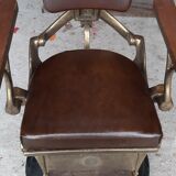 French barber armchair from 1900 brand Corno