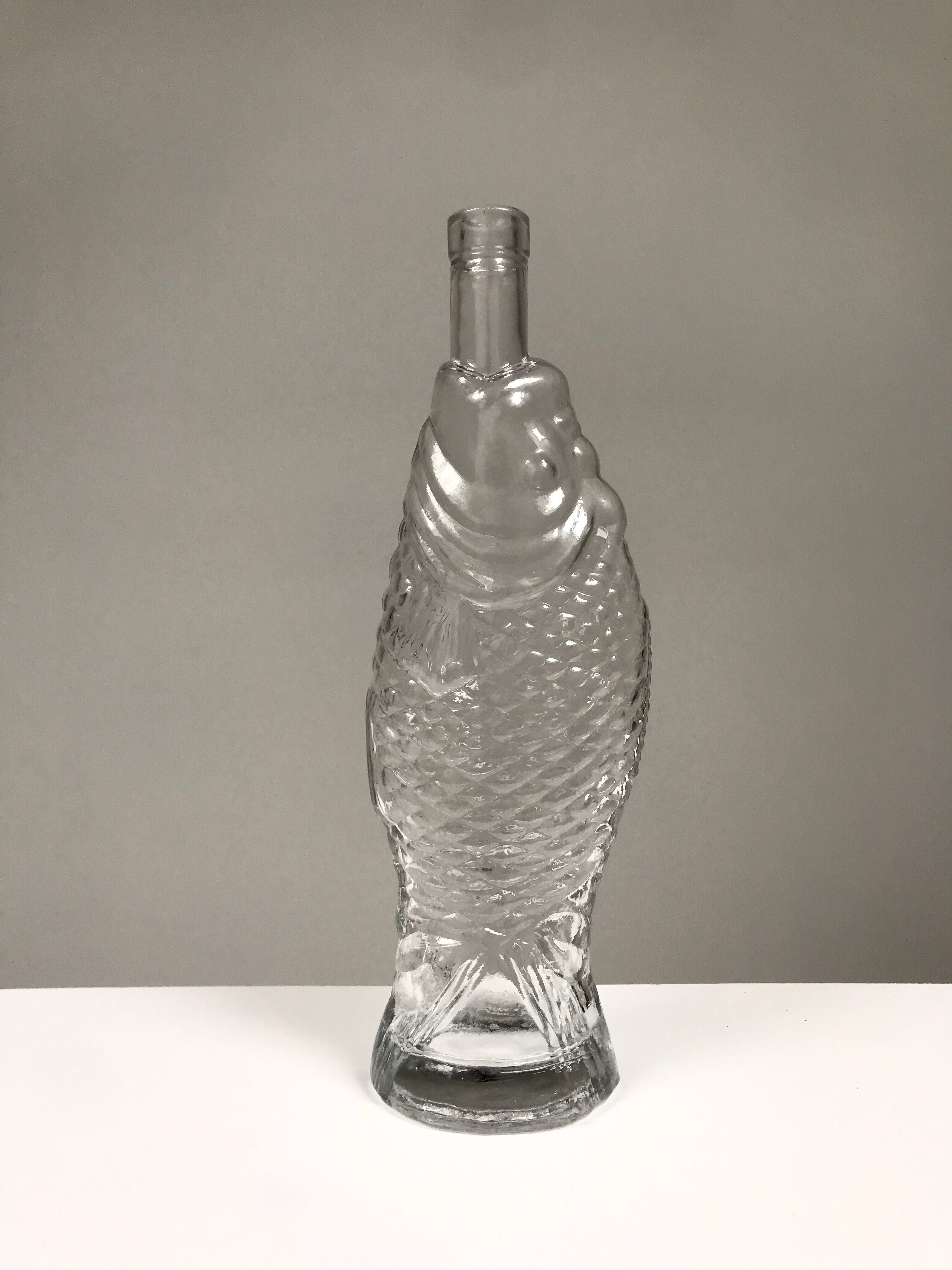 Fish bottle vase