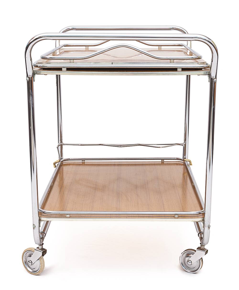 Modern serving trolley