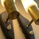 Pair of vintage wall lights, 60s