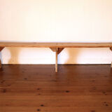 Wooden guinguette bench