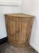 Oak corner unit
