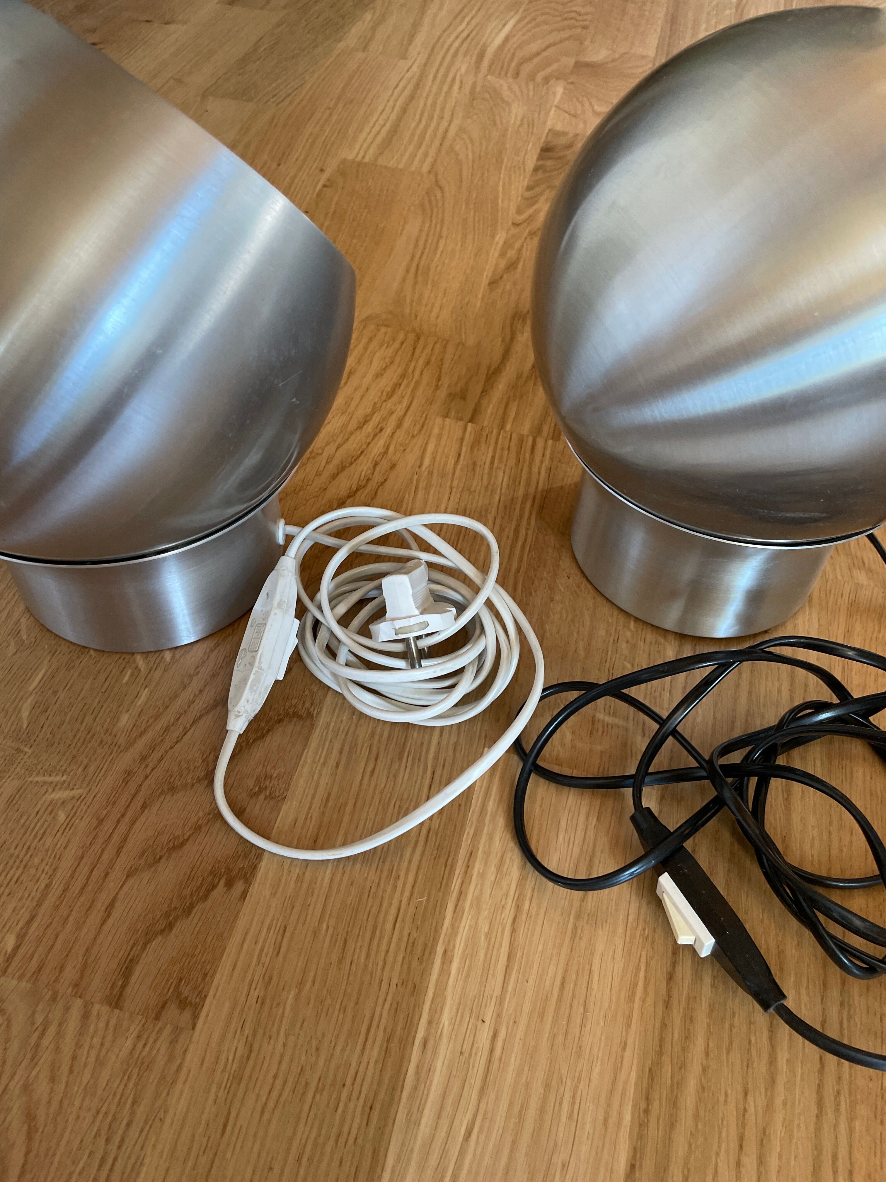 Pair of Scandinavian wall lamps Hemi Klot