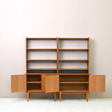 Scandinavian modular bookcases