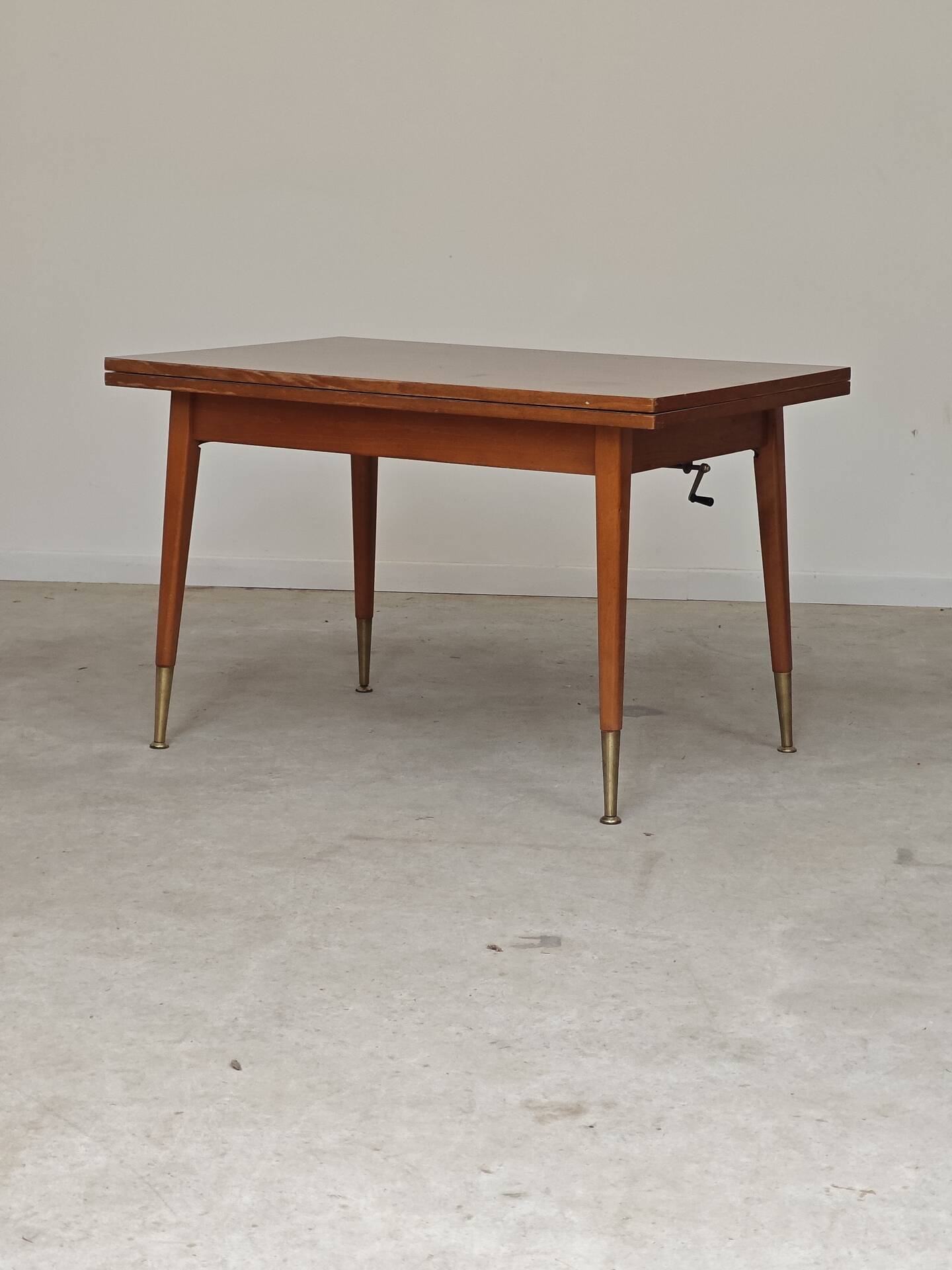 Coffee table, dining table for 6, East Germany.