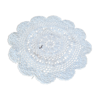 Handmade crochet placemat