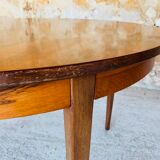 Extendable dining table with butterfly extensions in rosewood circa 60's
