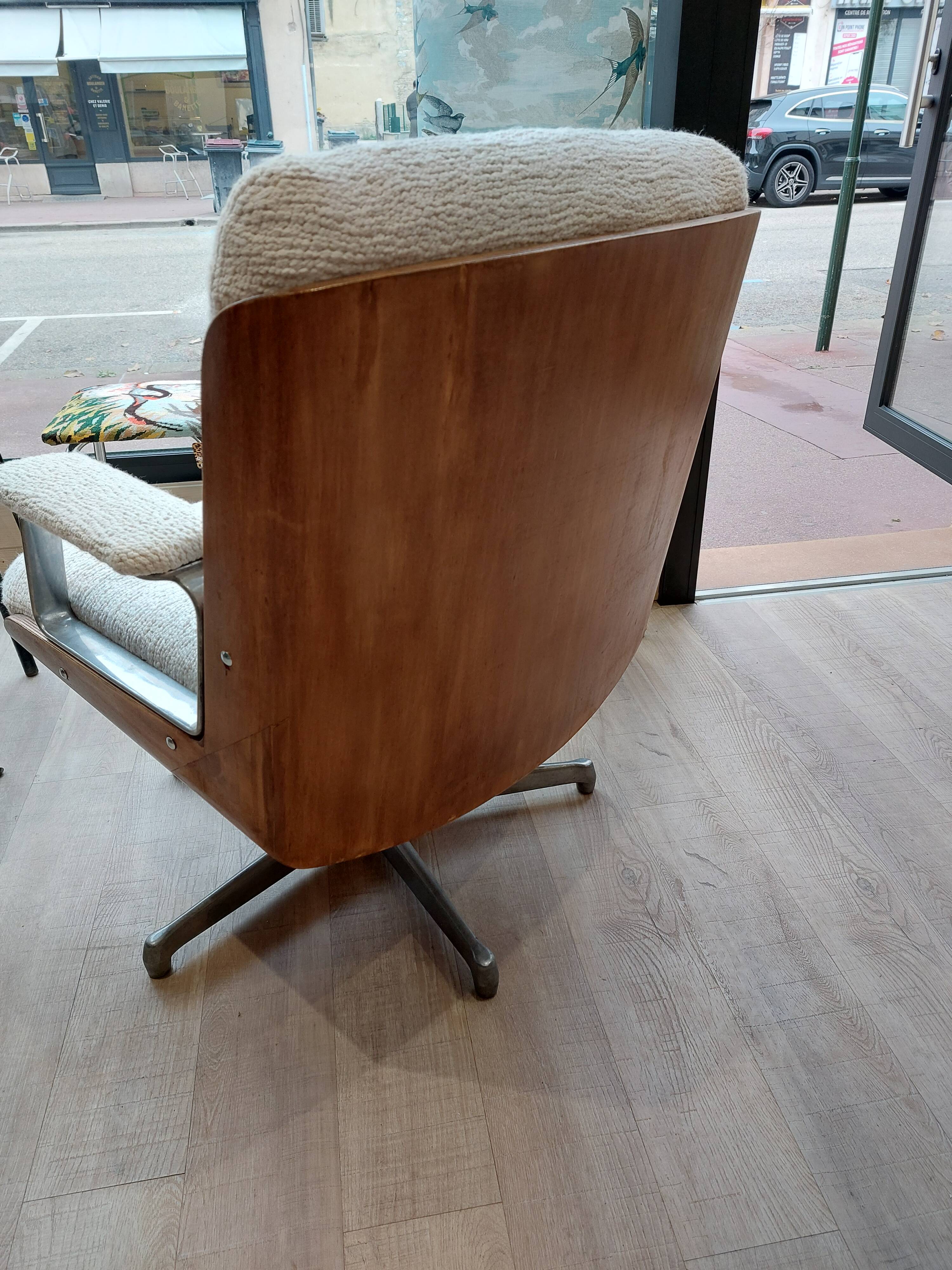 pair of vintage armchairs