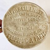 Appareil Lhote pour eau de Seltz