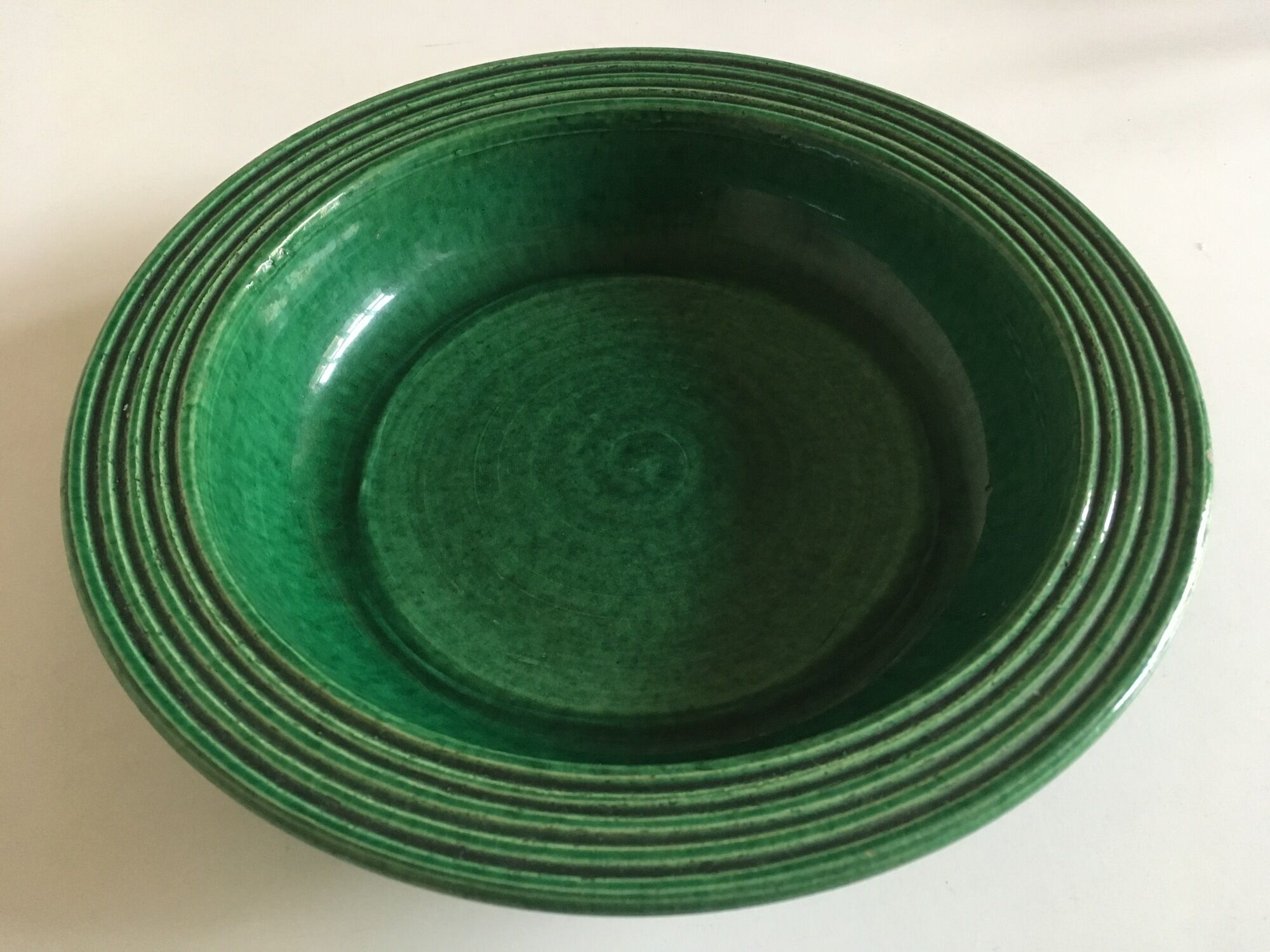 Dish glazed terracotta 50 Vallauris