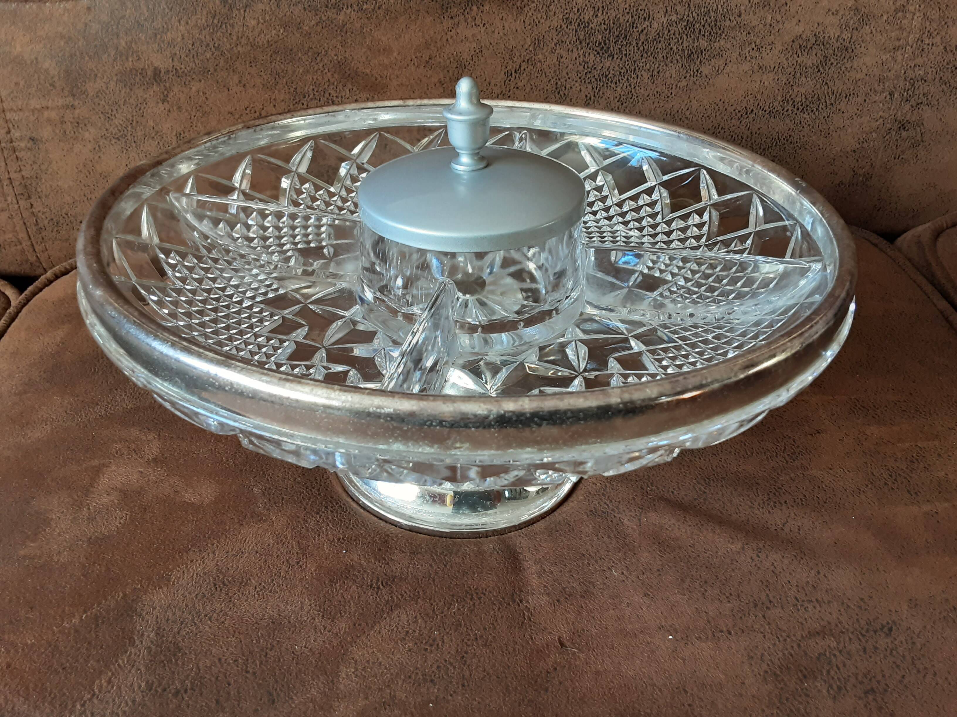 Vintage pedestal bowl