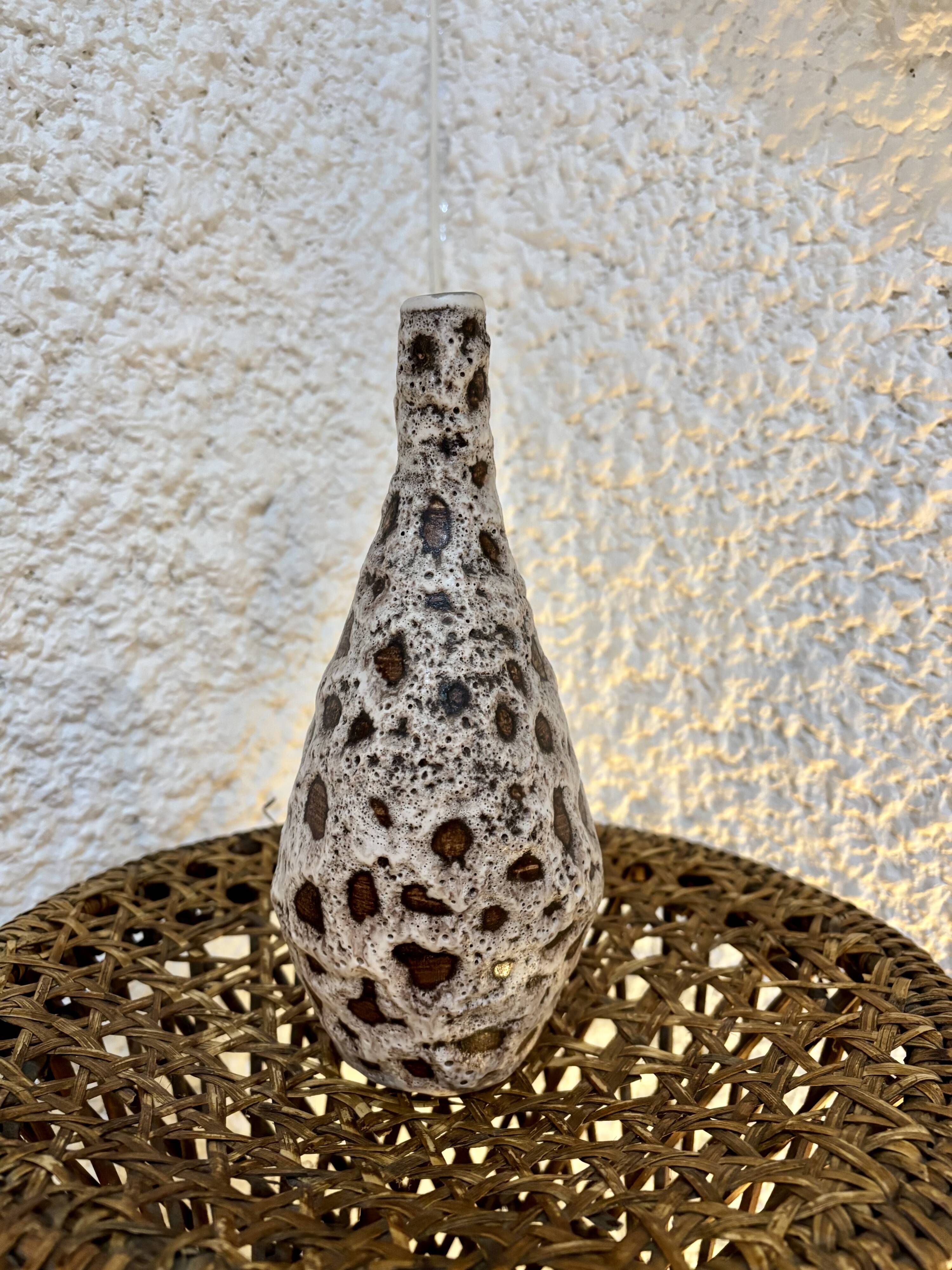 Vintage cracked soliflore 1960