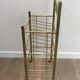 Brass magazine rack