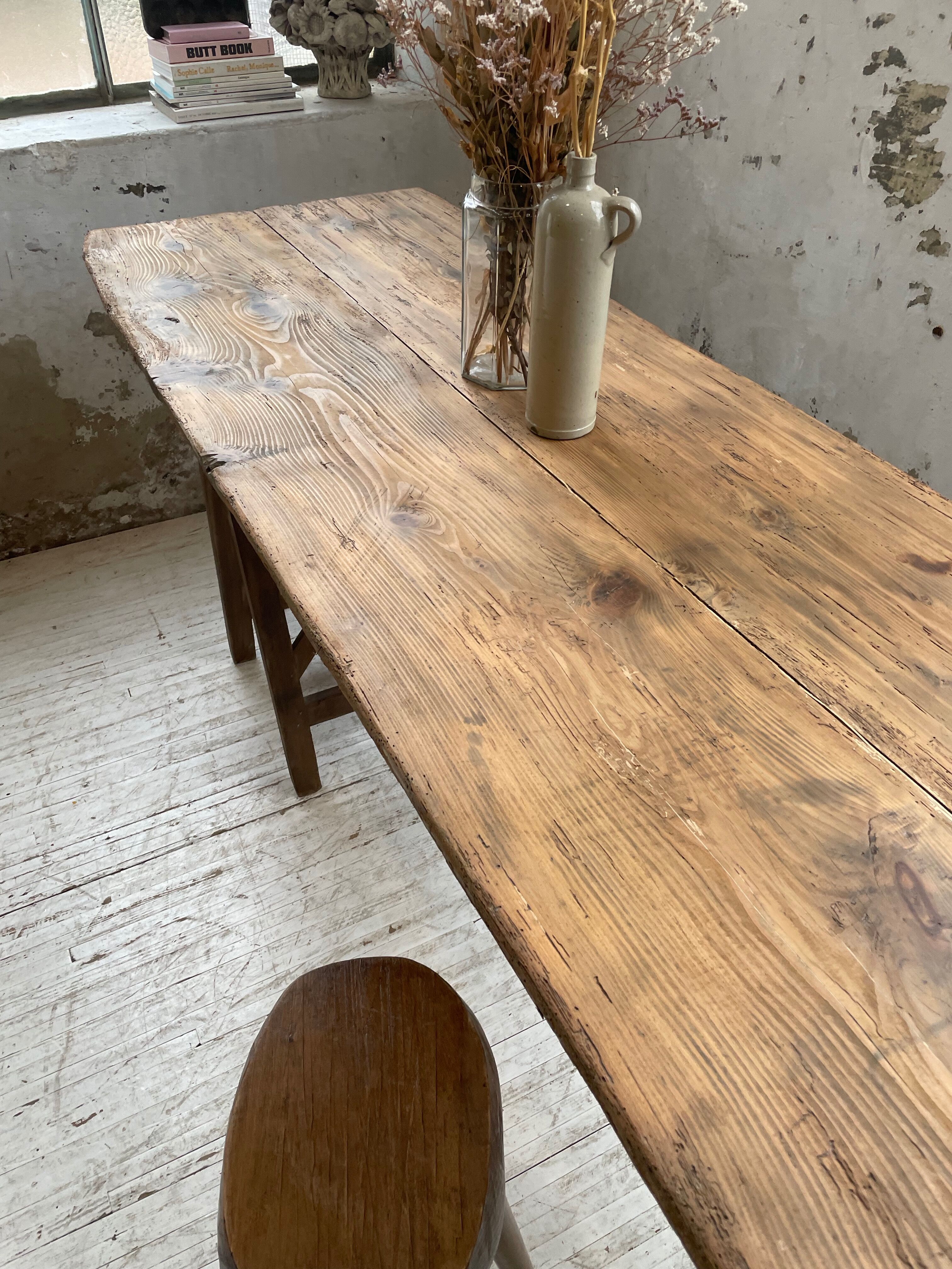 Guinguette table XXL 4m trestles