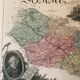 Geographic map of the Somme