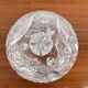 Bohemian cut glass jar 1960s